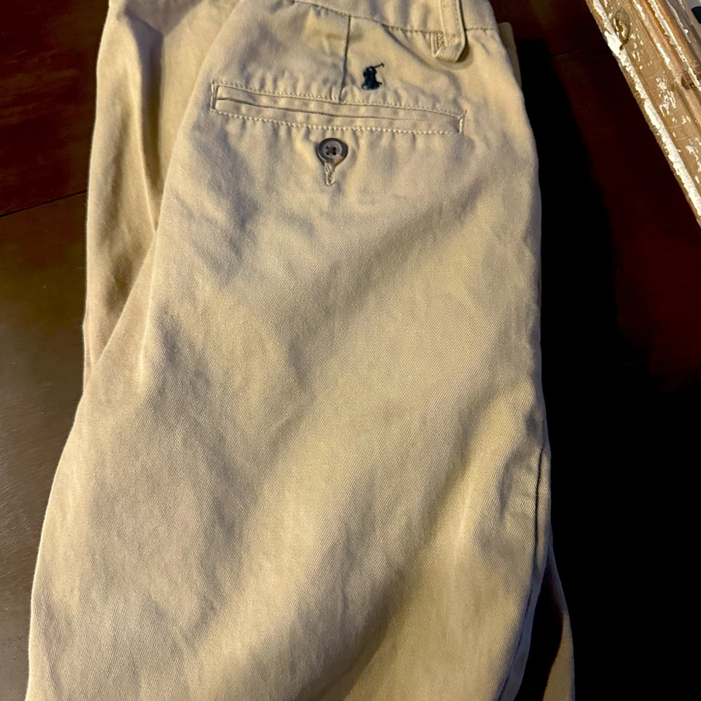 Boys size 10 khakis by Polo Ralph Lauren. Excellent condition.